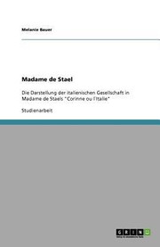 Cover of: Madame De Stael