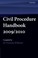 Cover of: Civil Procedure Handbook 20092010