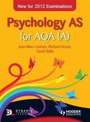 Cover of: Psychology As For Aqa A