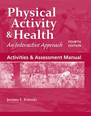Cover of: Activities Assessment Manual To Accompany Physical Activity Health