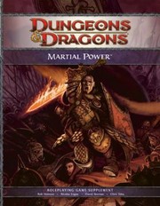 Cover of: Martial Power by Wizards RPG Team