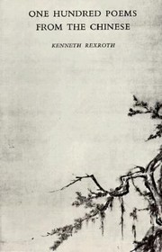 Cover of: One hundred poems from the Chinese