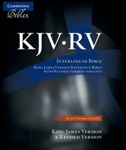Cover of: Holy Bible King James Versionrevised Version Black Calfskin Interlinear Bible by 