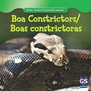 Cover of: Boa Constrictor Boa Constrictora by 