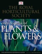 Cover of: RHS New Encyclopedia of Plants and Flowers (RHS)