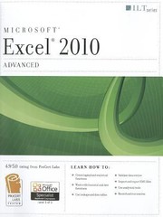 Cover of: Excel 2010 Advanced Student Manual by 