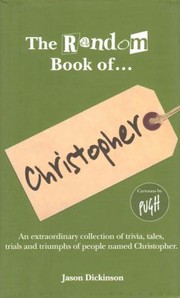 The Random Book Of Christopher Well I Didnt Know That by Jonathan Pugh