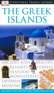 Cover of: Greek Islands (Eyewitness Travel Guides) by Marc Dubin