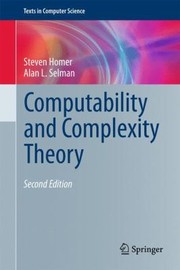 Cover of: Computability And Complexity Theory