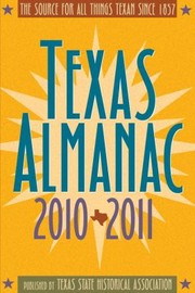 Cover of: Texas Almanac 20102011 by 