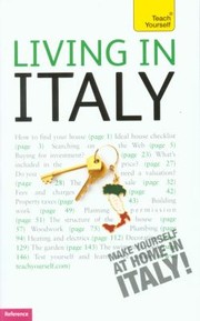 Cover of: Living In Italy