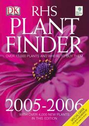 Cover of: RHS Plant Finder (RHS)