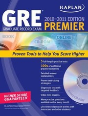 Cover of: Gre Graduate Record Exam Premier