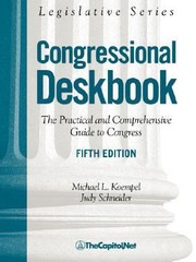 Cover of: Congressional Deskbook The Practical And Comprehensive Guide To Congress