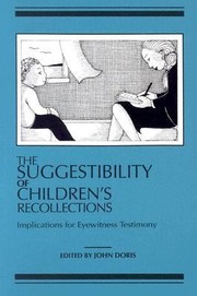 Cover of: The Suggestibility Of Childrens Recollections Proceedings Of The Cornell Conference On The Suggestibility Of Childrens Recollections Held June 1989 At Cornell University