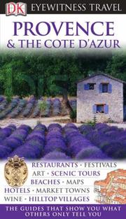 Cover of: Provence and The Cote D'Azur