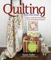 Cover of: Quilting From Little Things by 