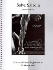 Cover of: Anatomy Physiology Crossword Puzzles The Unity Of Form And Function by 