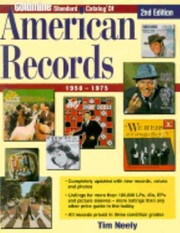 Cover of: Goldmine Standard Catalog Of American Records 19501975