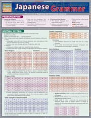 Cover of: Japanese Grammar Laminated Reference Guide