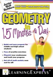 Cover of: Geometry In 15 Minutes A Day