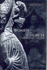 Cover of: Women And The Church In Medieval Ireland C11401540 by 