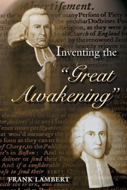 Cover of: Inventing The Great Awakening