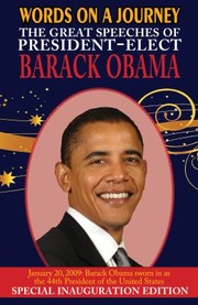 Cover of: Words On A Journey The Great Speeches Of Presidentelect Barack Obama