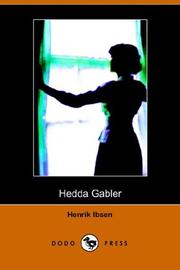 Cover of: Hedda Gabler by Henrik Ibsen