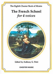 Cover of: The French School For 4 Voices