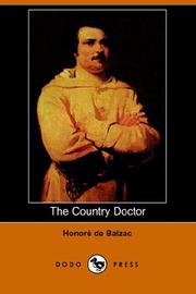The country doctor by Honoré de Balzac