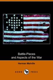 Cover of: Battle-Pieces and Aspects of the War (Dodo Press) by Herman Melville