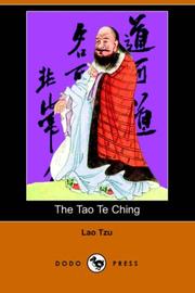 Cover of: The Tao Te Ching (Dodo Press) by Laozi