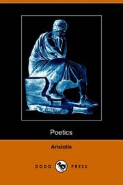 Cover of: The Poetics of Aristotle (Dodo Press) by Aristotle