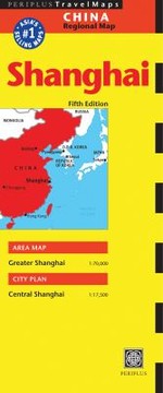 Cover of: Shanghai Area Map Shanghai Area 11000000 City Plans Central Shanghai 120000 Greater Shanghai 170000