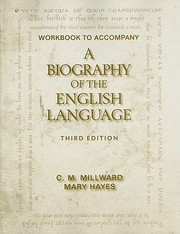 Cover of: Workbook For Millwardhayes A Biography Of The English Language