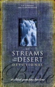 Cover of: Streams In The Desert Bible New International Version 365 Thirstquenching Devotions