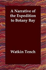 Cover of: A Narrative of the Expedition to Botany Bay