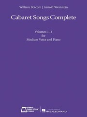 Cover of: Cabaret Songs Complete For Medium Voice And Piano by Arnold Weinstein