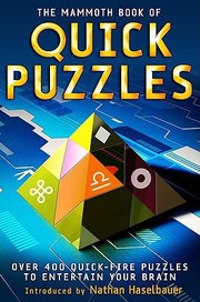 Cover of: The Mammoth Book Of Quick Puzzles