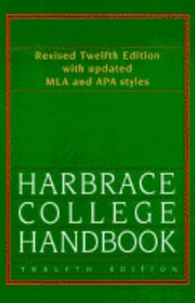 Cover of: Harbrace College Handbook