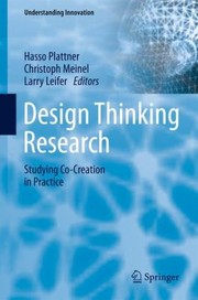 Cover of: Design Thinking Research Studying Cocreation In Practice