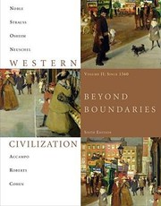 Cover of: Western Civilization Volume II Since 1560 by 