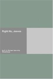 Cover of: Right Ho, Jeeves by P. G. Wodehouse