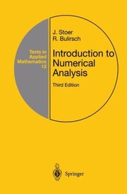 Cover of: Introduction To Numerical Analysis by 