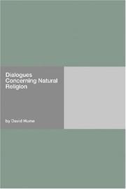 Cover of: Dialogues Concerning Natural Religion