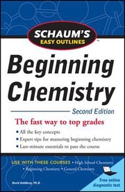 Cover of: Schaums Easy Outlines Beginning Chemistry