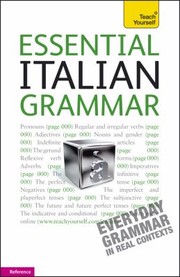 Cover of: Essential Italian Grammar by 