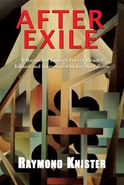 Cover of: After Exile A Raymond Knister Poetry Reader