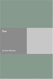 Cover of: Pan by Knut Hamsun